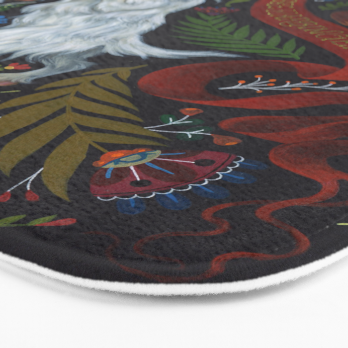 The Harbinger of Bad Feelings Bath Mat Gallery Image 3