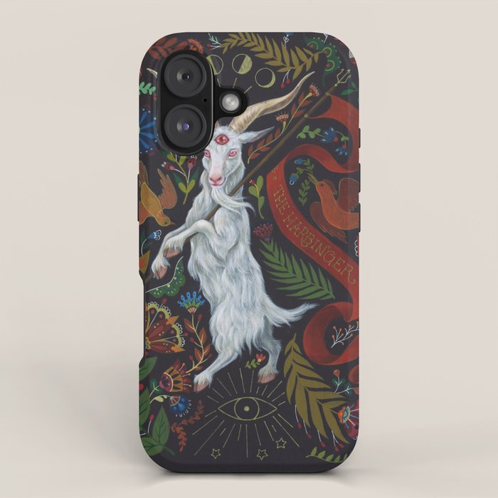 The Harbinger of Bad Feelings iPhone Case Gallery Image 1