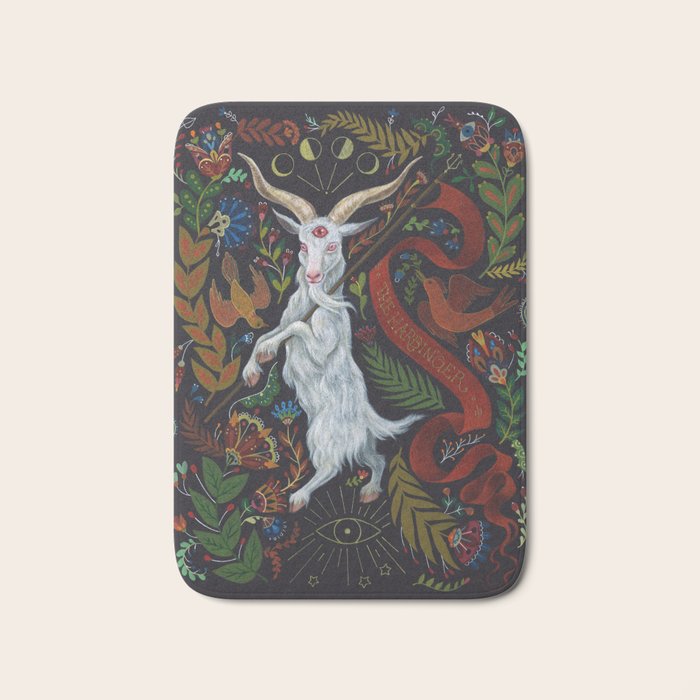 The Harbinger of Bad Feelings Bath Mat Gallery Image 1