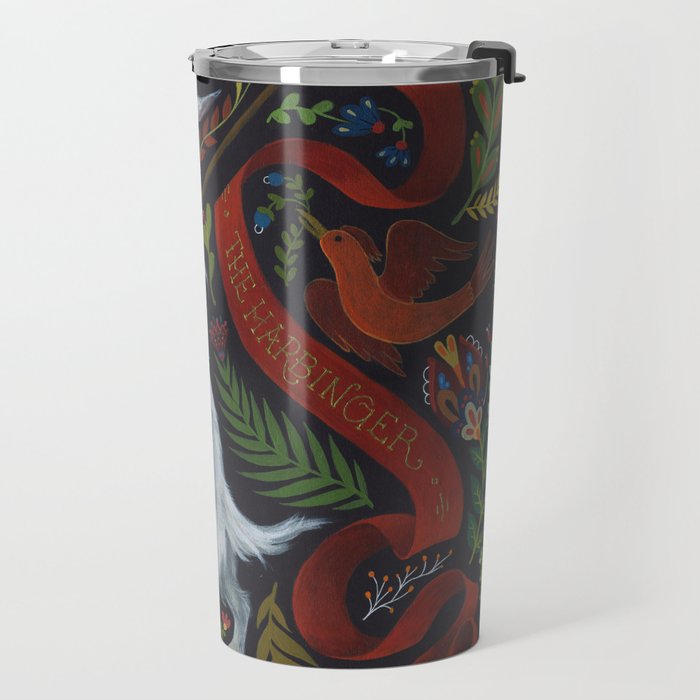 The Harbinger of Bad Feelings Travel Mug Gallery Image 2