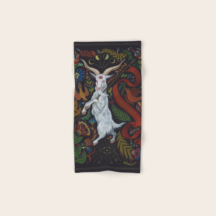 The Harbinger of Bad Feelings Bath Towel Gallery Image 1