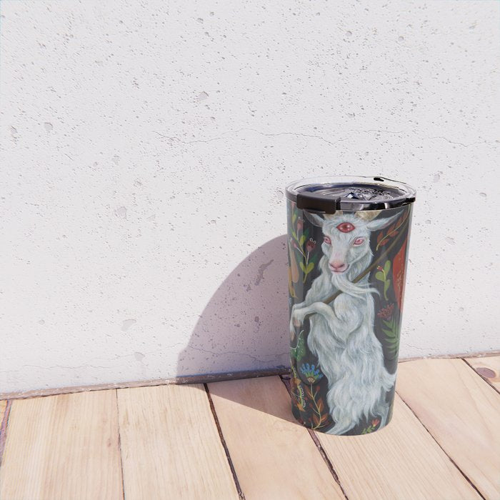The Harbinger of Bad Feelings Travel Mug Gallery Image 4