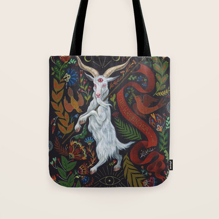 The Harbinger of Bad Feelings Tote Bag Gallery Image 1