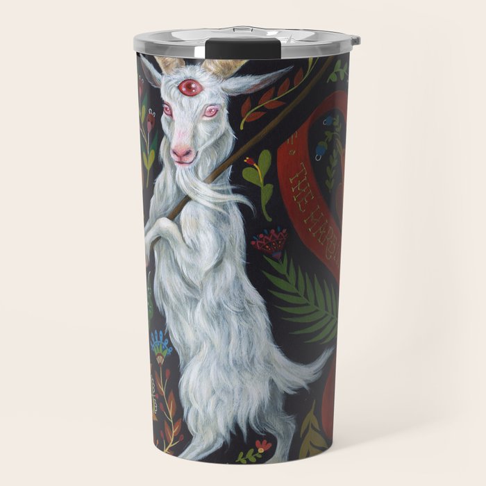 The Harbinger of Bad Feelings Travel Mug Gallery Image 1