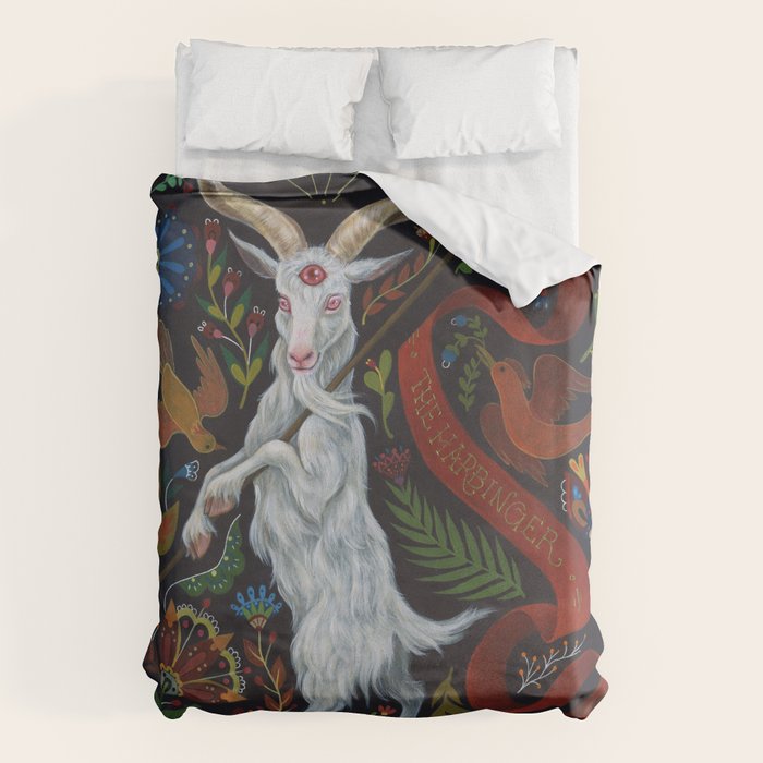 The Harbinger of Bad Feelings Duvet Cover Gallery Image 6