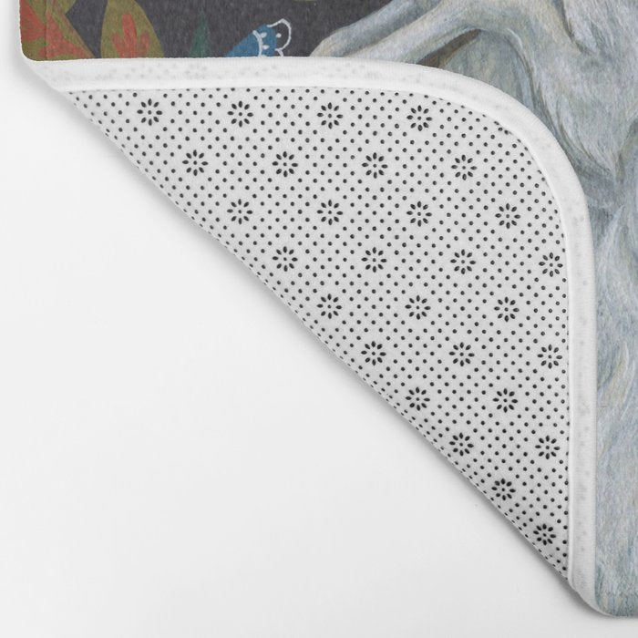 The Harbinger of Bad Feelings Bath Mat Gallery Image 2