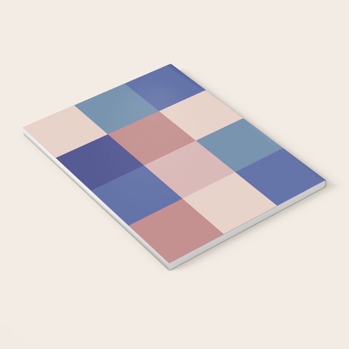 Bold Colorful Checks Pattern - Large XV Notebook Gallery Image 3