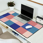 Bold Colorful Checks Pattern - Large XV Desk Mat Gallery Image 2