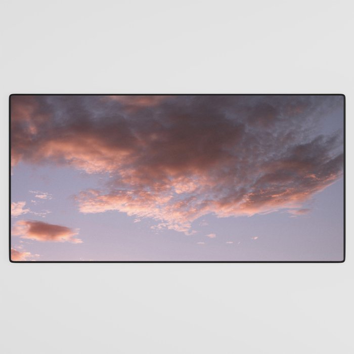 Sky on fire | Pastel Sunset in Playa Grande Costa Rica | Travel print  Desk Mat Gallery Image 3