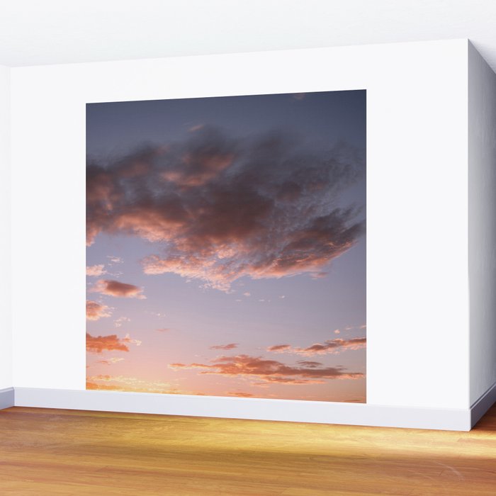 Sky on fire | Pastel Sunset in Playa Grande Costa Rica | Travel print  Wall Mural Gallery Image 2