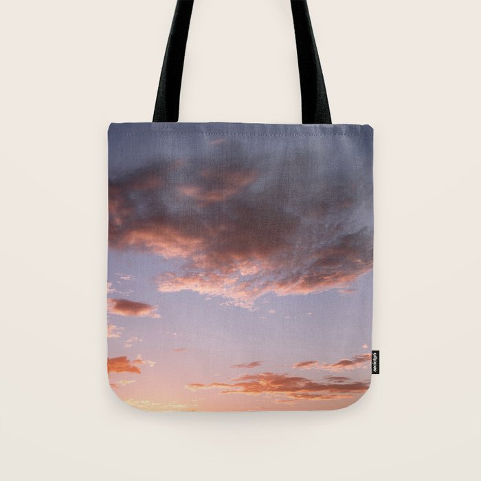 Sky on fire | Pastel Sunset in Playa Grande Costa Rica | Travel print  Tote Bag Gallery Image 1