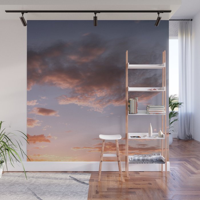 Sky on fire | Pastel Sunset in Playa Grande Costa Rica | Travel print  Wall Mural Gallery Image 1