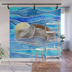 Sea Otter - Curled Wall Mural Gallery Image 1