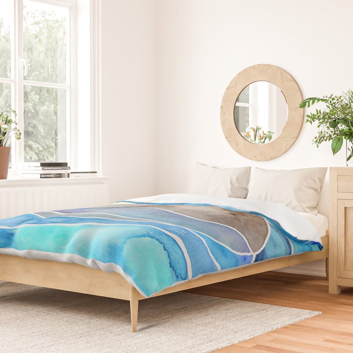 Sea Otter - Curled Duvet Cover Gallery Image 2