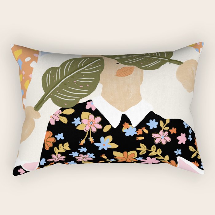 I Can't See You Rectangular Pillow Gallery Image 2