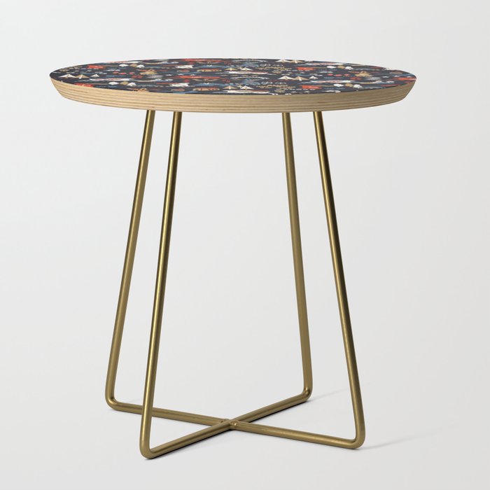 Happy nordic Wolpertinger dark Side Table Gallery Image 1