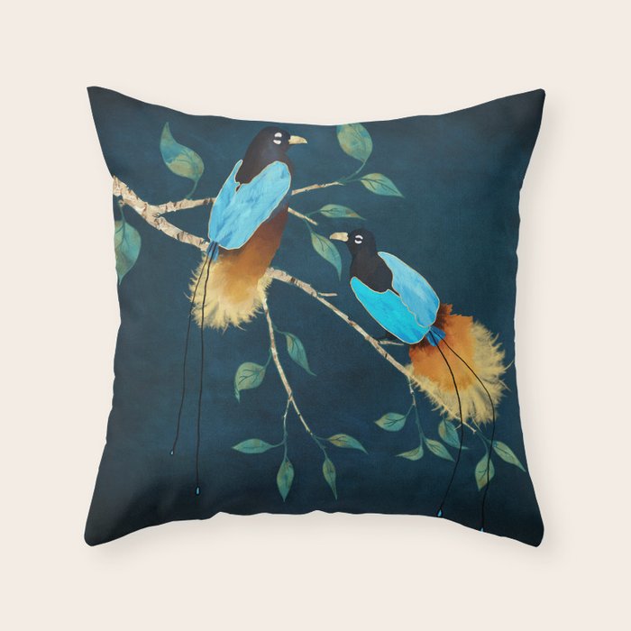 Bird of Paradise I Throw Pillow Gallery Image 1