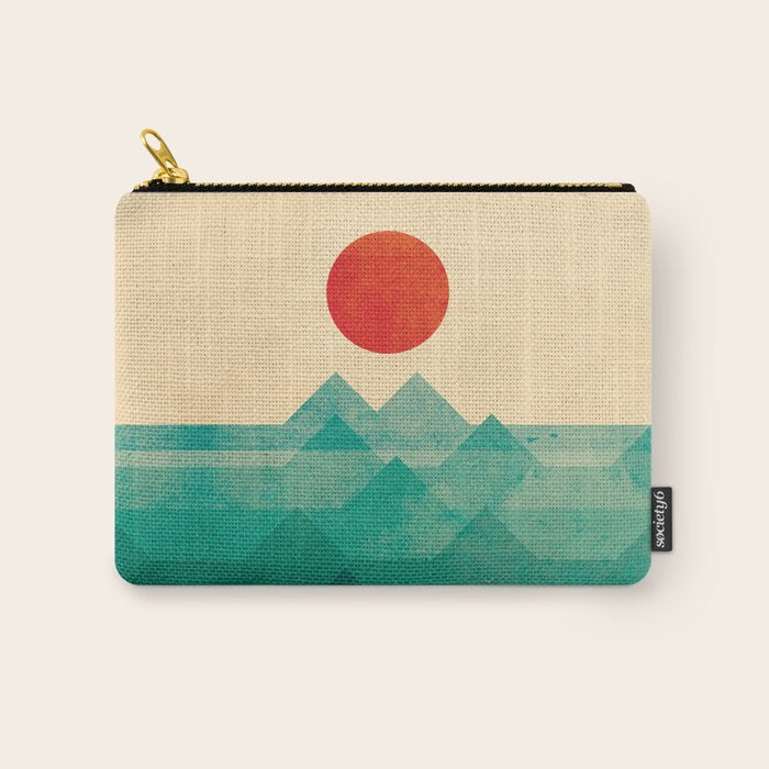 The ocean, the sea, the wave Carry All Pouch Gallery Image 1