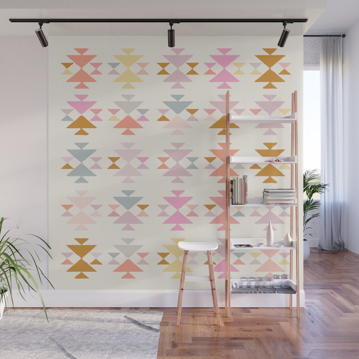 Painted in Pastel Wall Mural Gallery Image 1