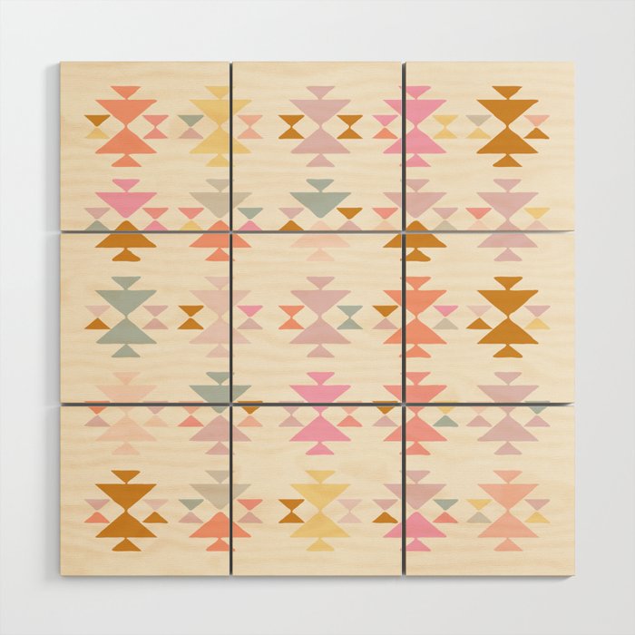 Painted in Pastel Wood Wall Art Gallery Image 1