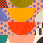 mid century modern shapes 6 22 Coffee Mug Gallery Image 2