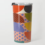 mid century modern shapes 6 22 Travel Mug Gallery Image 3