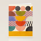 mid century modern shapes 6 22 Stationery Card Gallery Image 2