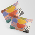 mid century modern shapes 6 22 Pillow Sham Gallery Image 3