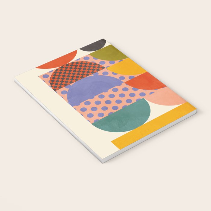 mid century modern shapes 6 22 Notebook Gallery Image 3
