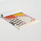 mid century modern shapes 6 22 Yoga Mat Gallery Image 2