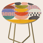 mid century modern shapes 6 22 Side Table Gallery Image 2