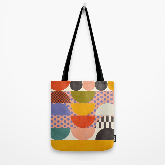 mid century modern shapes 6 22 Tote Bag Gallery Image 2