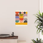 mid century modern shapes 6 22 Poster Gallery Image 2