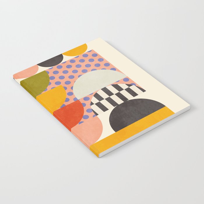 mid century modern shapes 6 22 Notebook Gallery Image 2