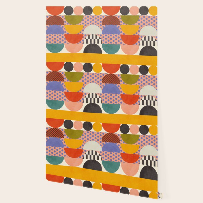mid century modern shapes 6 22 Wallpaper Gallery Image 2