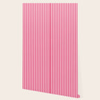 Pink Striped Pattern - Minimal Restro Aesthetic Wallpaper Gallery Image 2