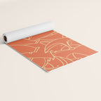 Minimalist Raccoon Yoga Mat Gallery Image 2
