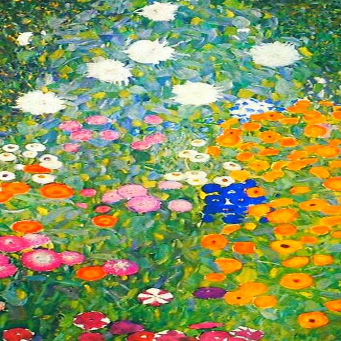 Gustav Klimt Flower Garden Coffee Mug Gallery Image 2