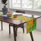 Gustav Klimt Flower Garden Table Runner Gallery Image 2