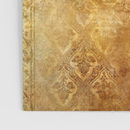 AGED GOLDEN DAMASK Shabby Chic  Poster Gallery Image 3