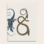 Albertus Seba Snakes And Lizards Blue Notebook Gallery Image 4