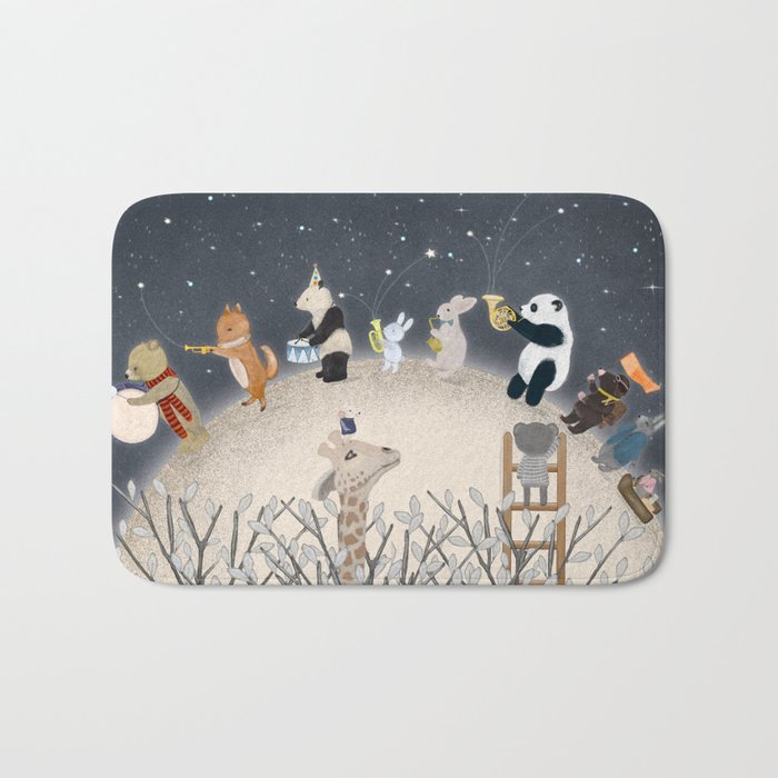 the moon song Bath Mat Gallery Image 1