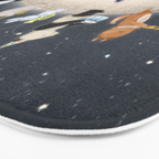 the moon song Bath Mat Gallery Image 3