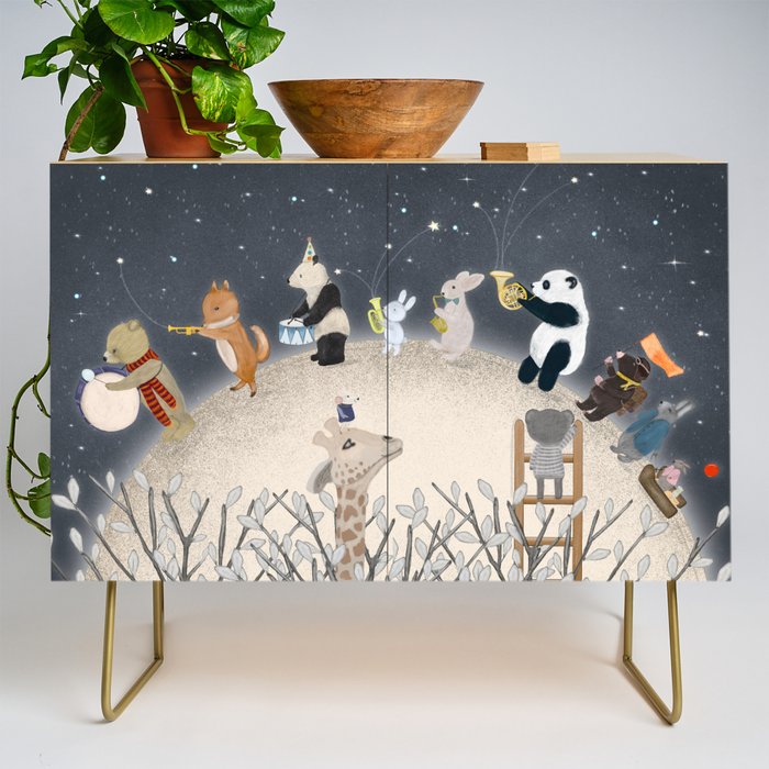 the moon song Credenza Gallery Image 1