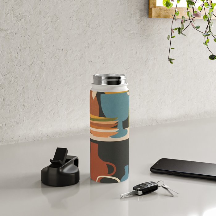 Serenade of Shapes 1 Water Bottle Gallery Image 4