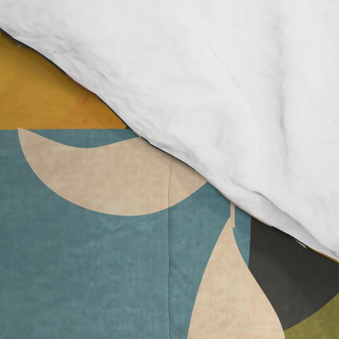 Serenade of Shapes 1 Comforter Gallery Image 4