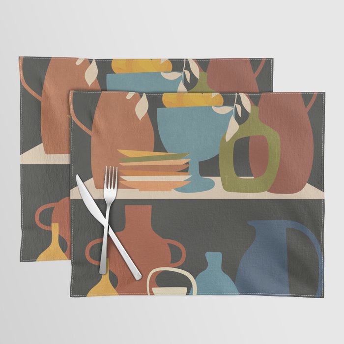 Serenade of Shapes 1 Placemat Gallery Image 1