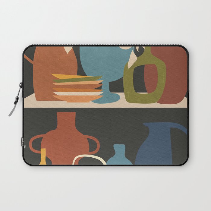 Serenade of Shapes 1 Laptop Sleeve Gallery Image 1