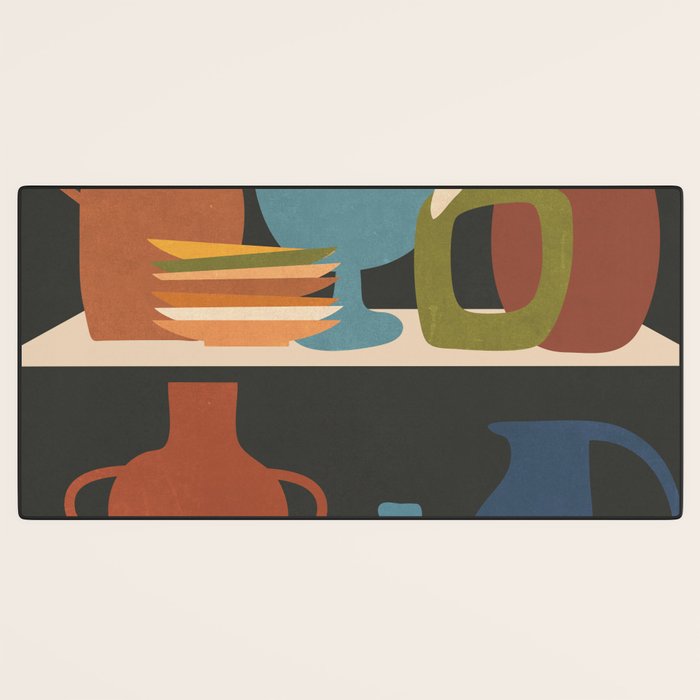 Serenade of Shapes 1 Desk Mat Gallery Image 3
