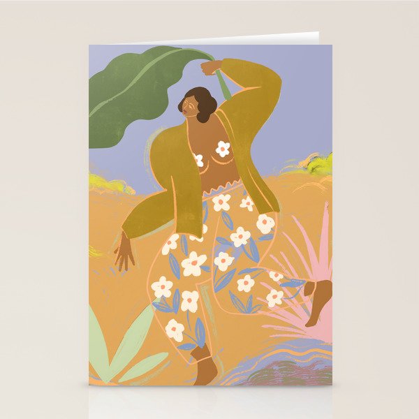 Rainy Frolic  Stationery Card Gallery Image 2
